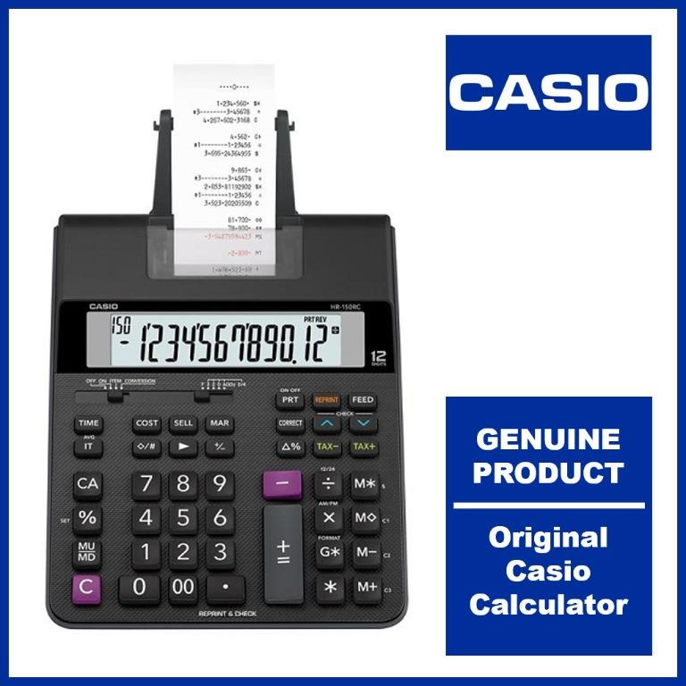 Casio large calculator sales