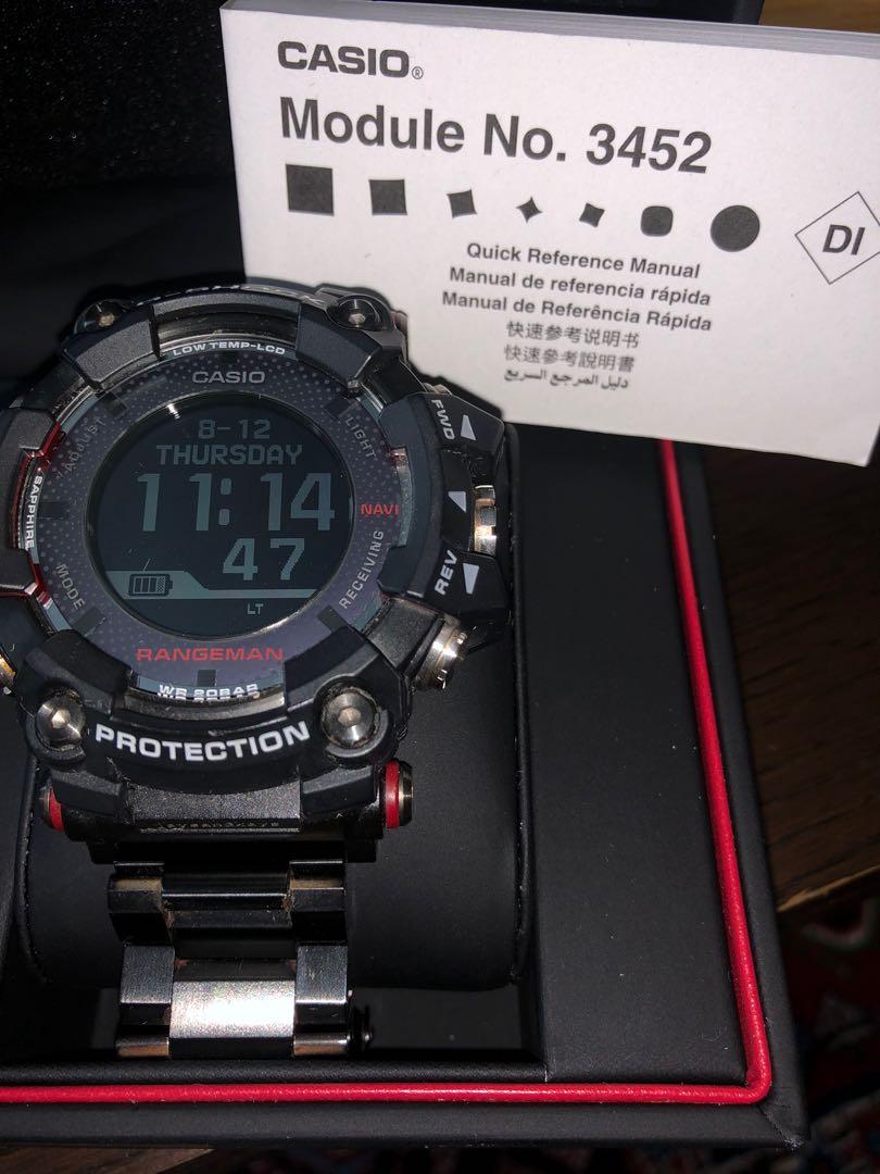 Casio rangeman hotsell gpr b1000 manual