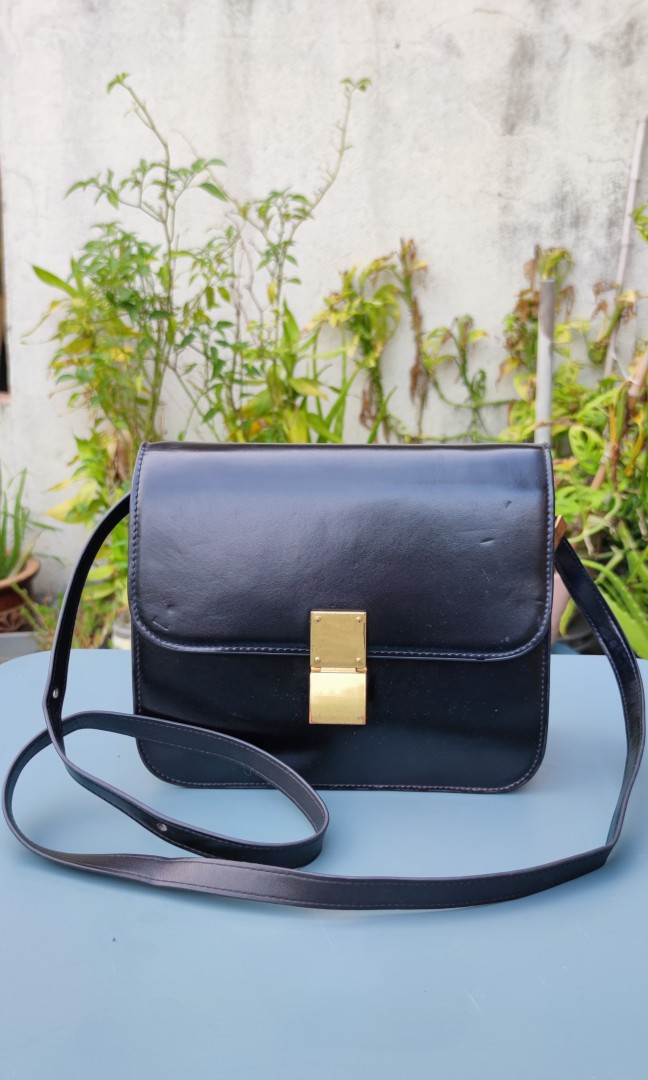 Celine classic box black online