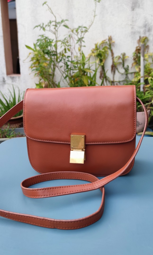 celine classic box brown