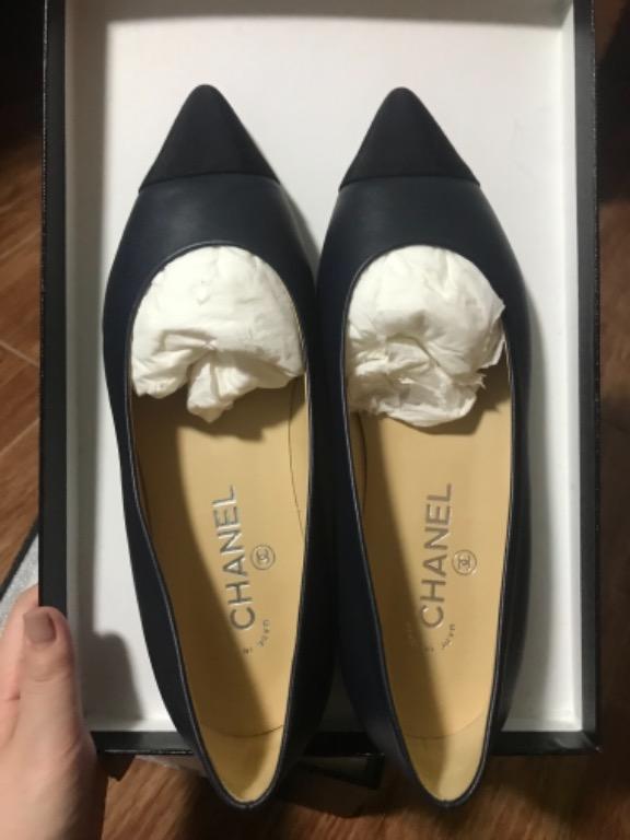 Chanel lambskin ballerinas online