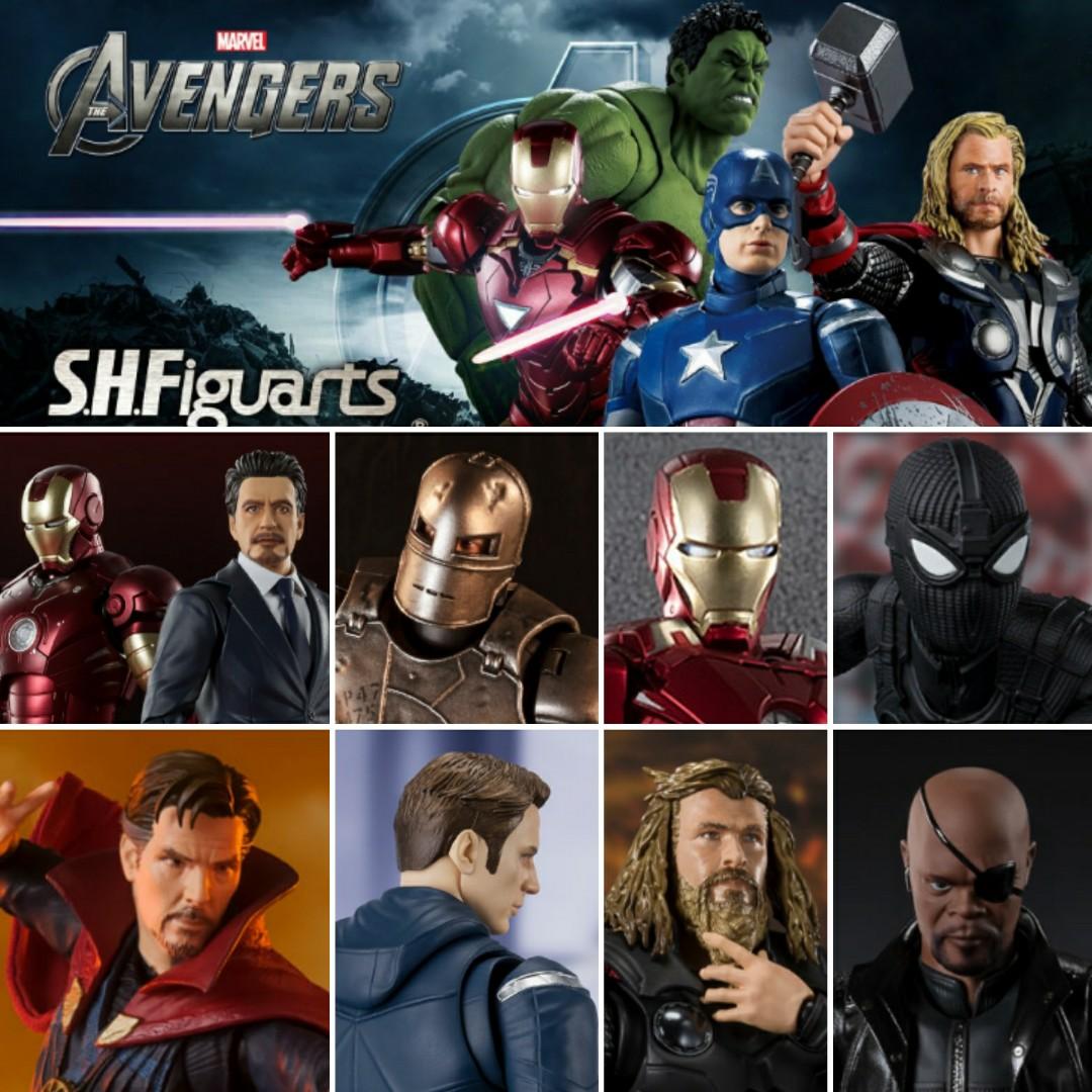 Bandai S.H. Figuarts Nick Fury – Action Figure The Avengers – Con Testa Di Ricambio, Pistola E Occhi Intercambiabili