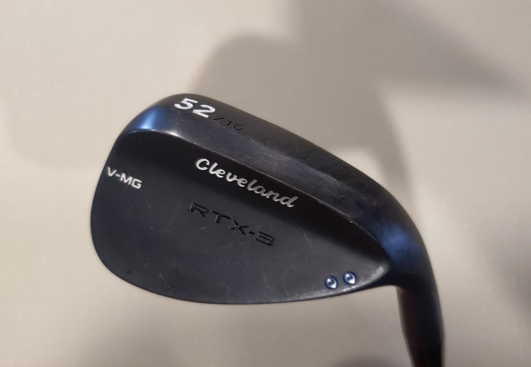 Cleveland RTX 3 52deg wedge V MG grind Sports Equipment Sports Games Golf on Carousell