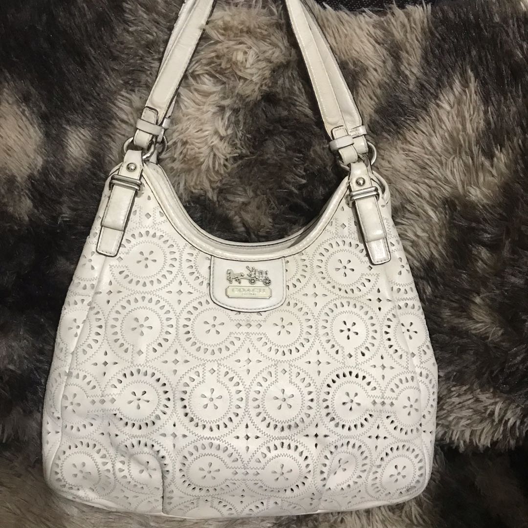 Coach madison best sale maggie hobo handbag