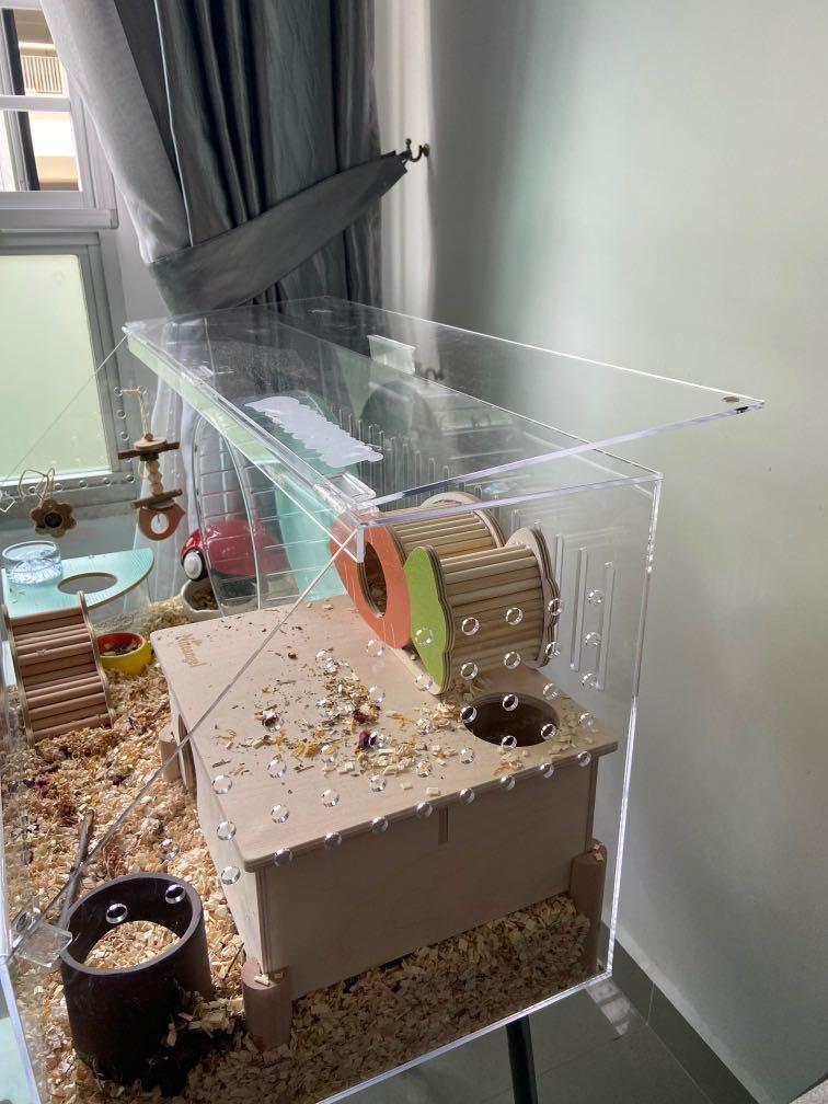 Custom hotsell hamster habitat