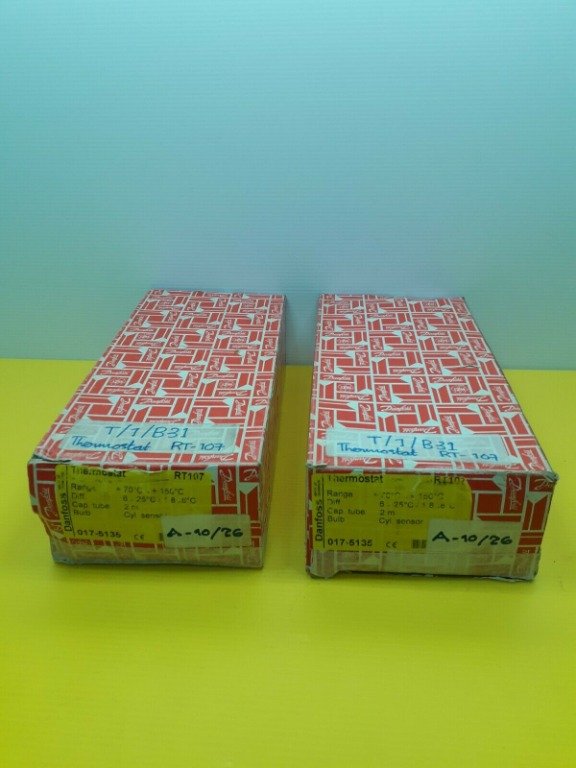 Danfoss RT107 Thermostat 0175135 temperature controller RT 107 NEW