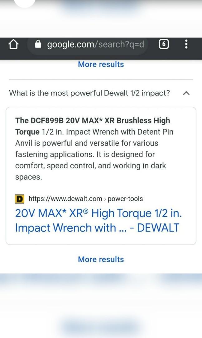 DEWALT 20V Max XR Impact Wrench Kit, Brushless, High Torque