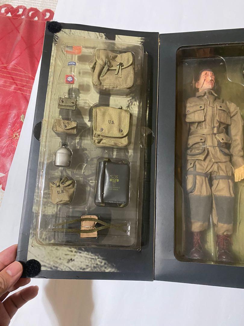 US army DID 82nd Airborne Paratrooper Corbin Black 1/6 12” military