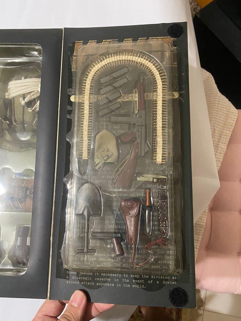 US army DID 82nd Airborne Paratrooper Corbin Black 1/6 12” military