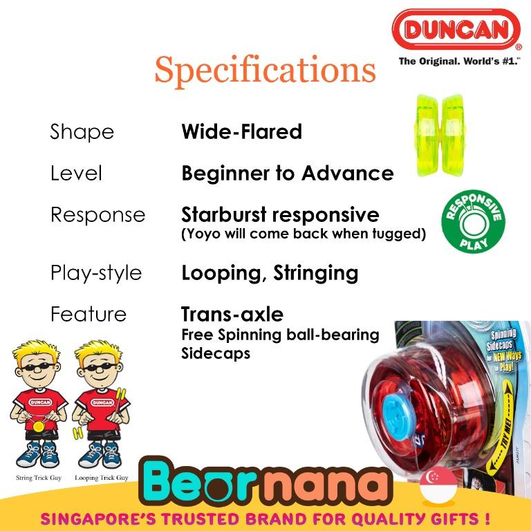 Duncan Spin Drifter Yo yo latest model Beginner Yoyo
