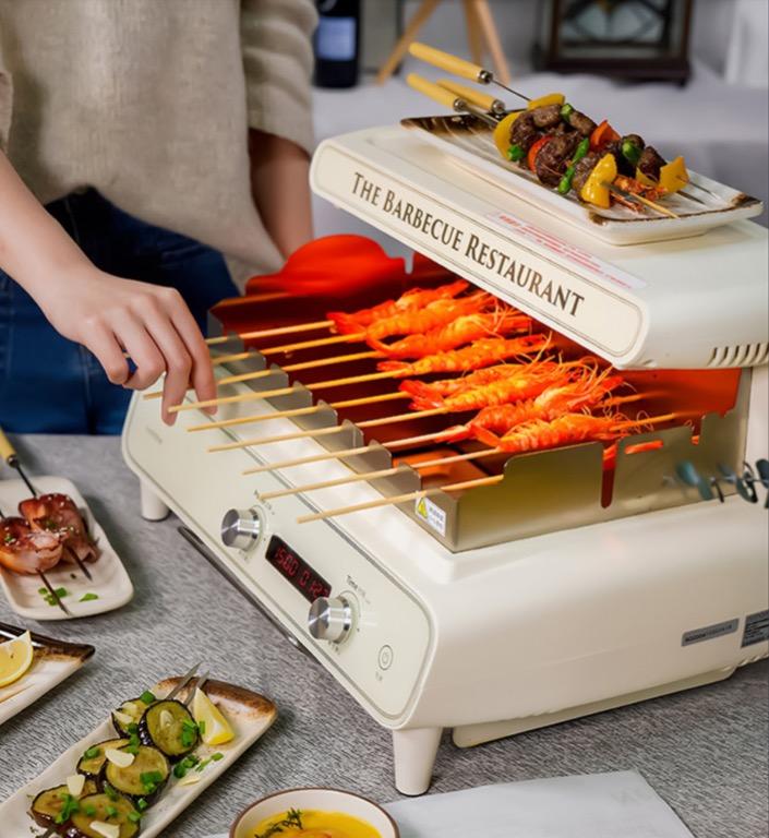Electric Smokeless Barbecue Oven No Smoke Grill BBQ Multifunctional