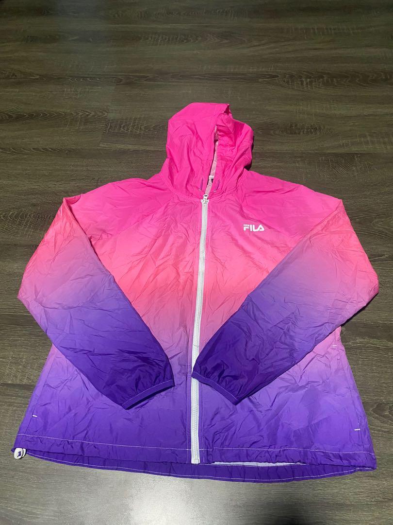 Fila Ombre Windbreaker, Women's Fashion 