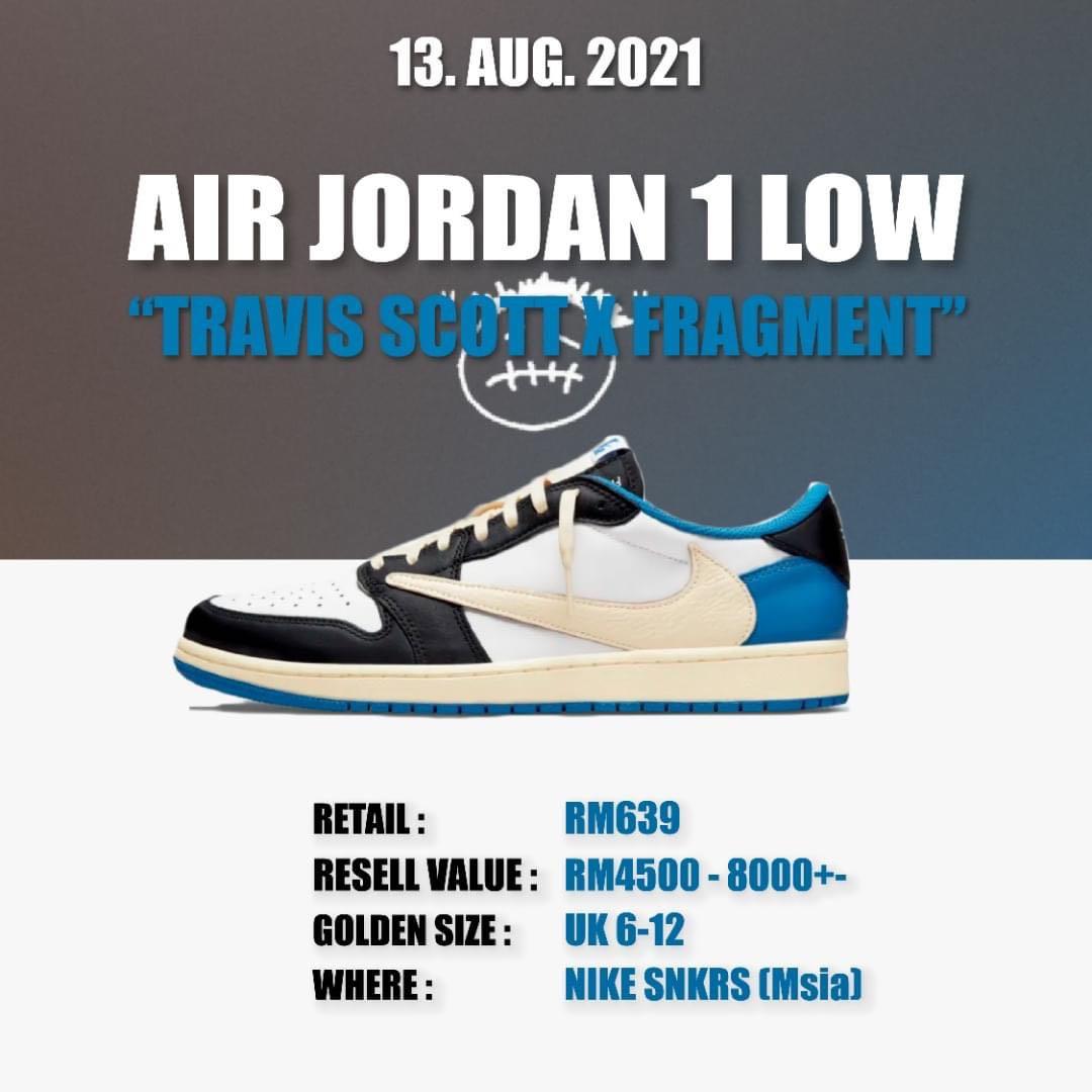 FREE AJ low Travis Scott Early Link Men s Fashion