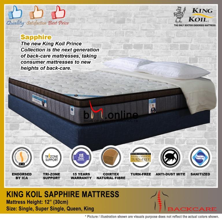King sapphire price on sale