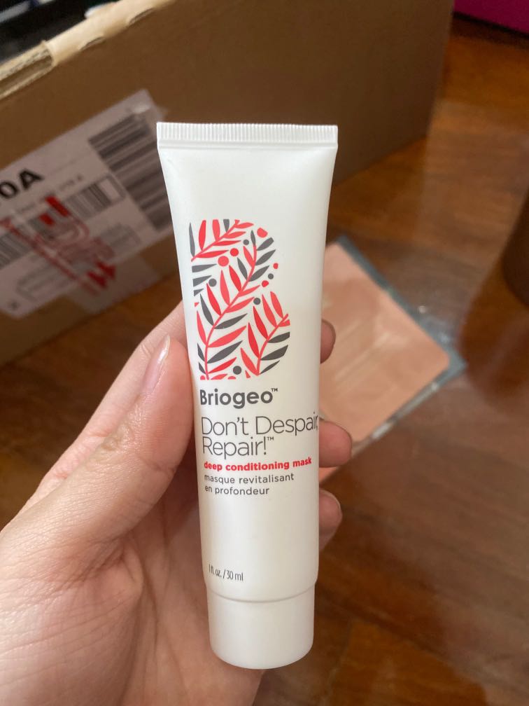 [freepos] Briogeo hair mask, Beauty & Personal Care, Hair on Carousell