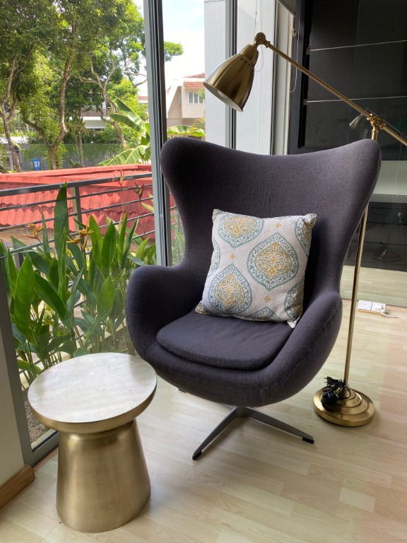 Fritz Hansen Egg Chair replica, Furniture & Home Living, Furniture, Chairs on Carousell