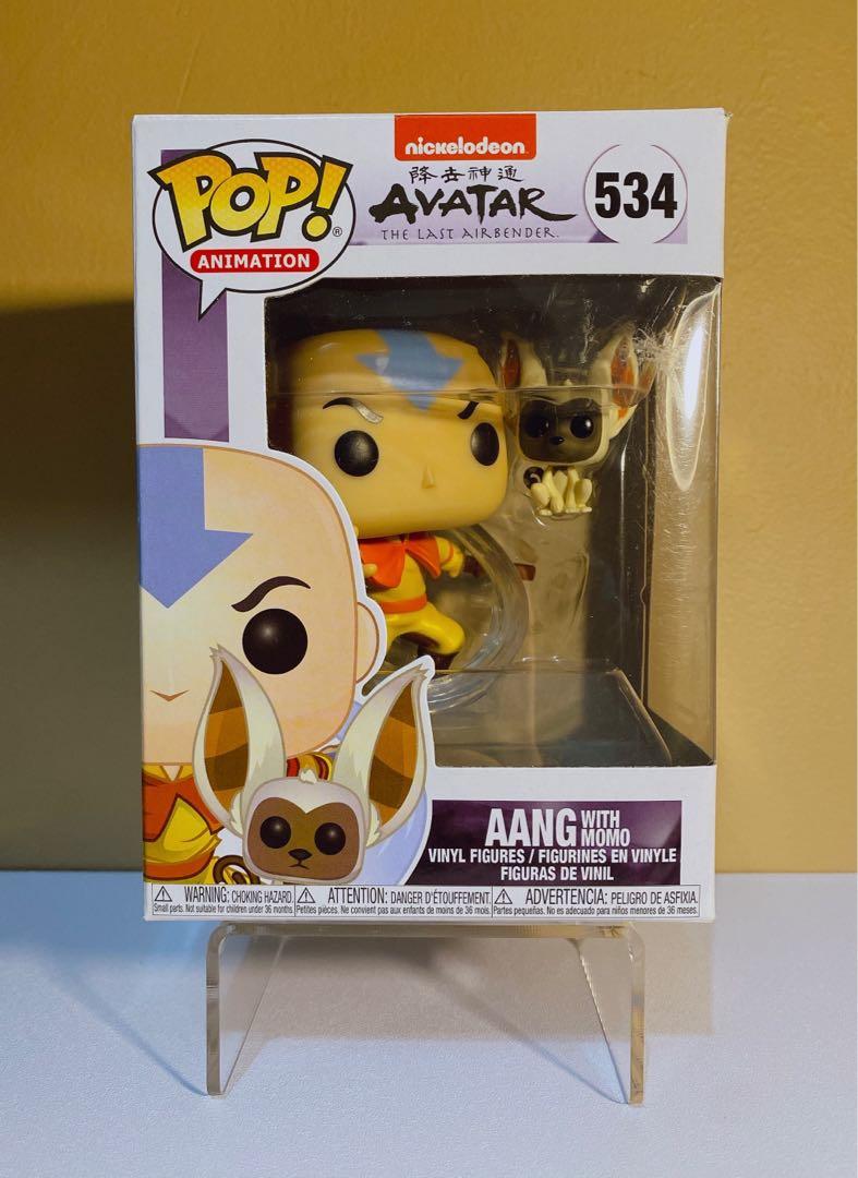 Funko POP Avatar The Last Airbender - Aang with Momo Figure #534