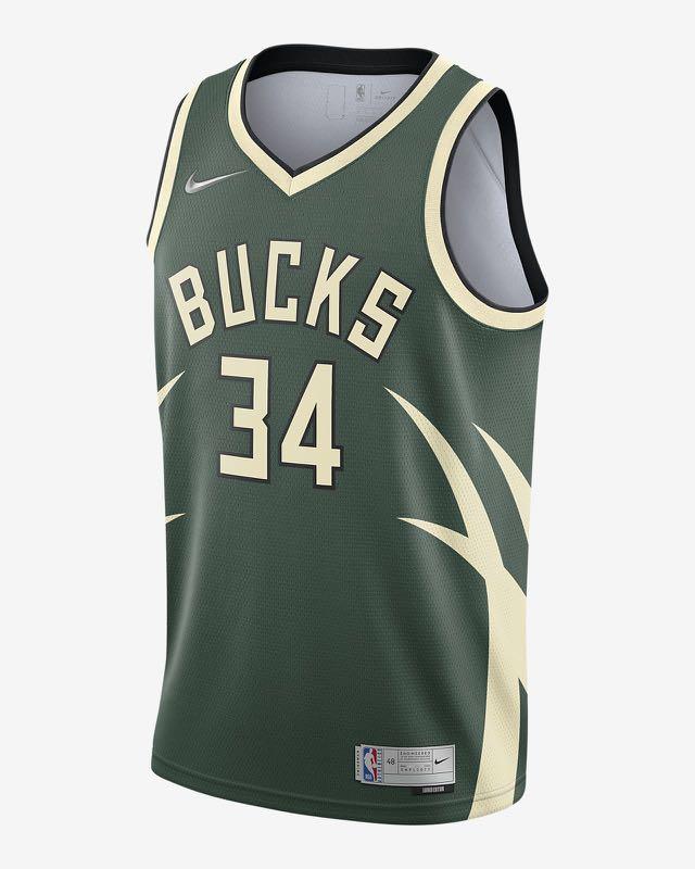 قوة الحركة Giannis Antetokounmpo | Milwaukee Bucks Earned Edition NBA jersey ... قوة الحركة