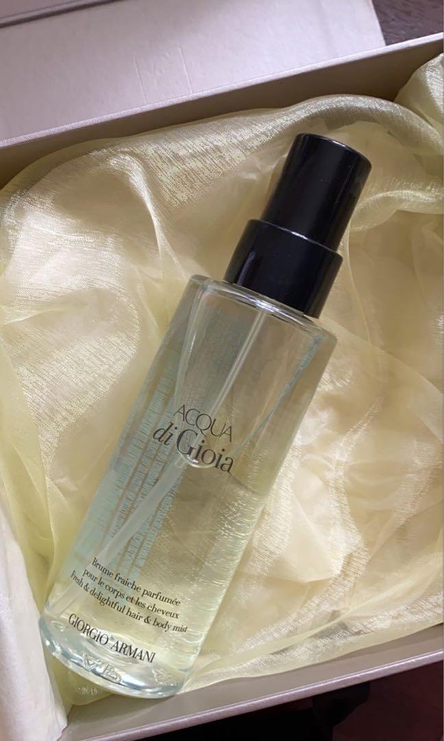 Acqua di gioia top hair and body mist