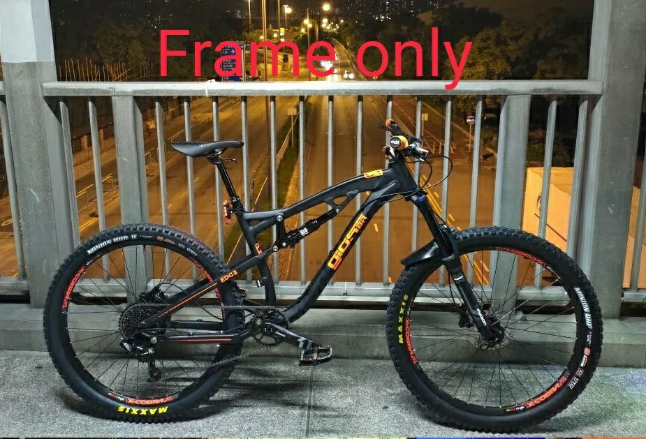 Full suspension frame only sales