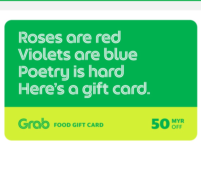 Grab Gift Card RM50, Tickets & Vouchers, Store Credits on ...