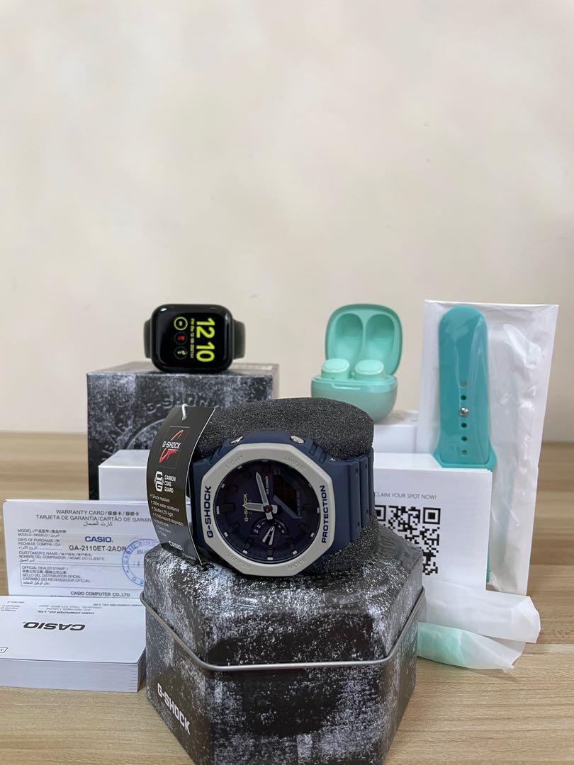 G shock Smartwatch earbuds