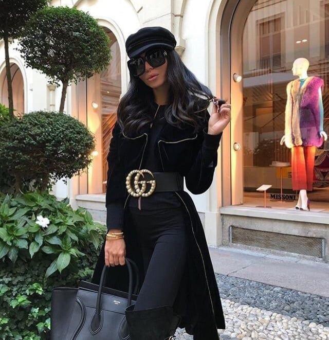 Gucci Wide Pearl Leather Belt Luxury Accessories on Carousell