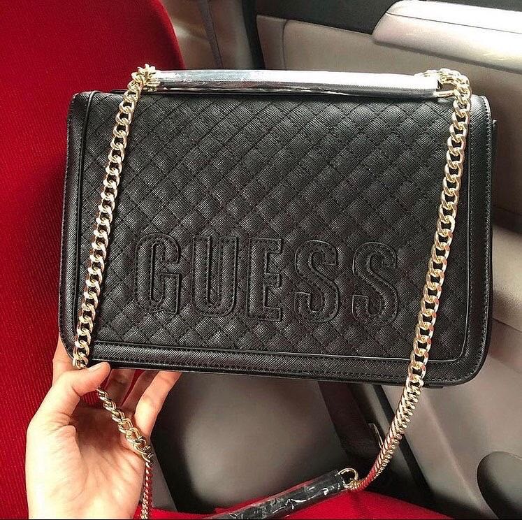 guess chain handbag
