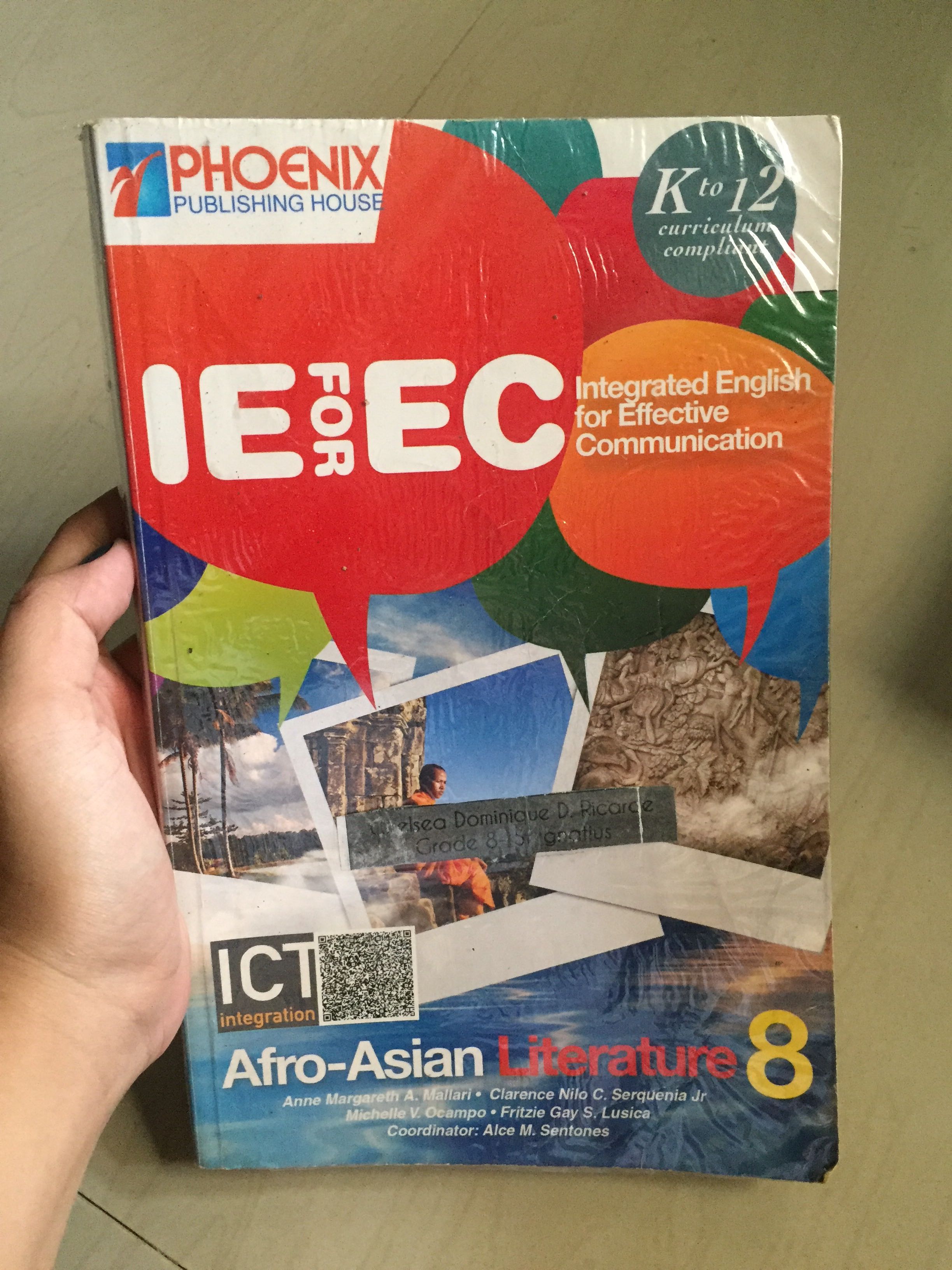 IE for EC (Integrated English for Effective Communication) - GRADE 8 ...