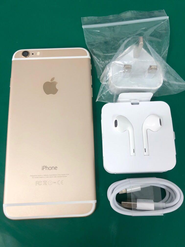 Poort as knal iPHONE 6 Plus 16GB Gold, 手提電話, 手機, iPhone, iPhone 6 系列- Carousell