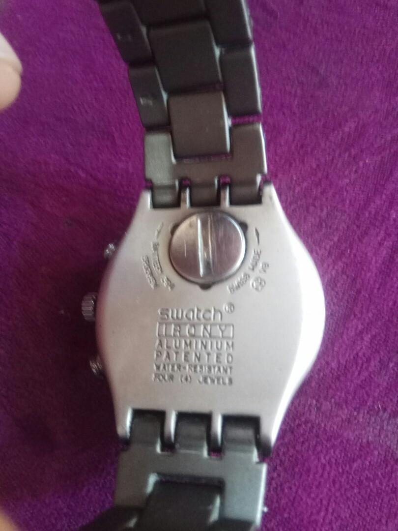 Swatch irony titanium outlet