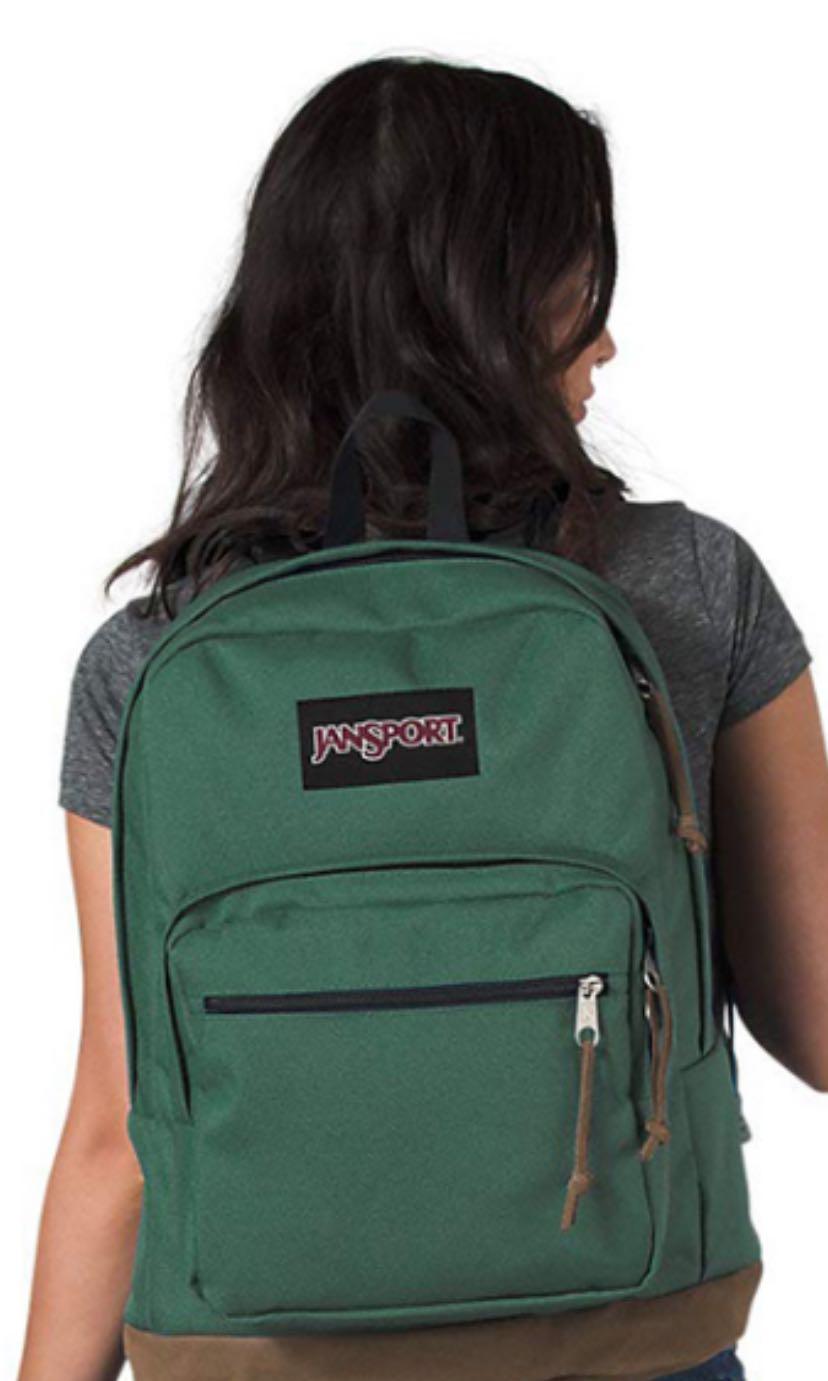 Dark green jansport backpack new arrivals
