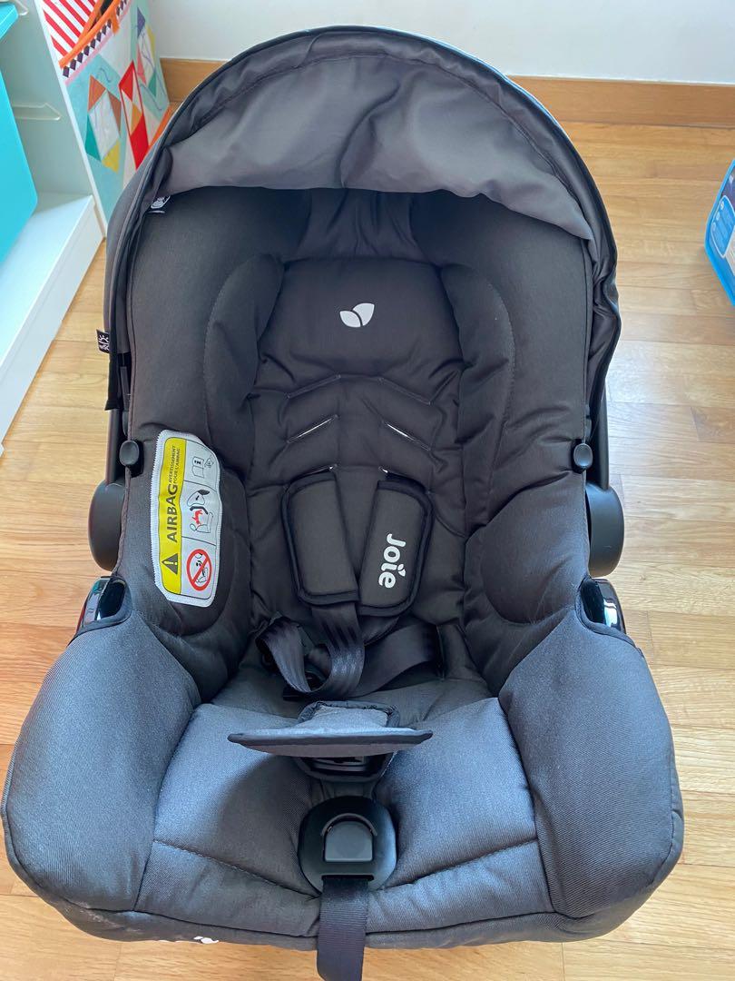 Joie Gemm Infant Carseat with adapters and new born pillow Babies Kids Going Out Car Seats on Carousell