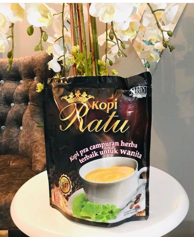 Jrm Kopi Ratu 15 Sachets Food Drinks Beverages On Carousell