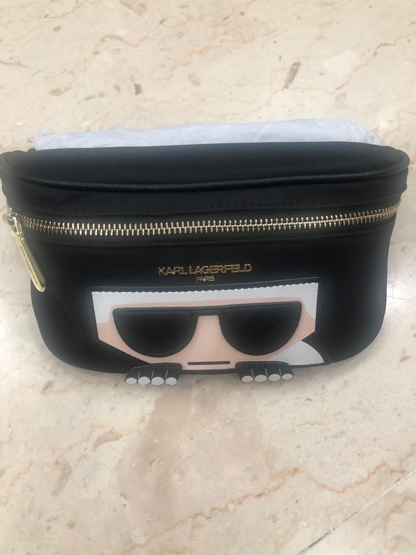 Karl Lagerfeld Waist Bag, Women's Fashion, Bags & Wallets, Purses