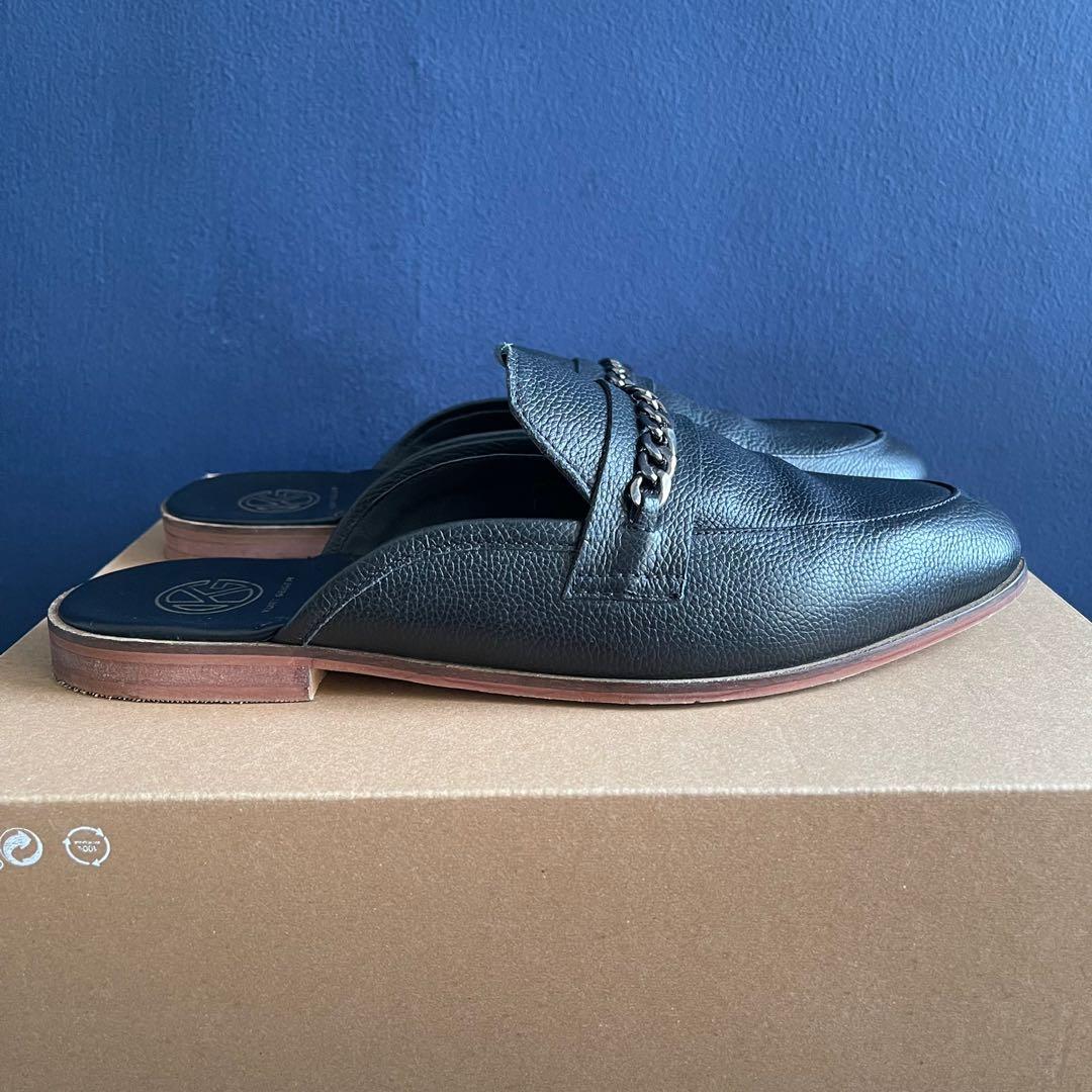 Kurt geiger backless loafers outlet