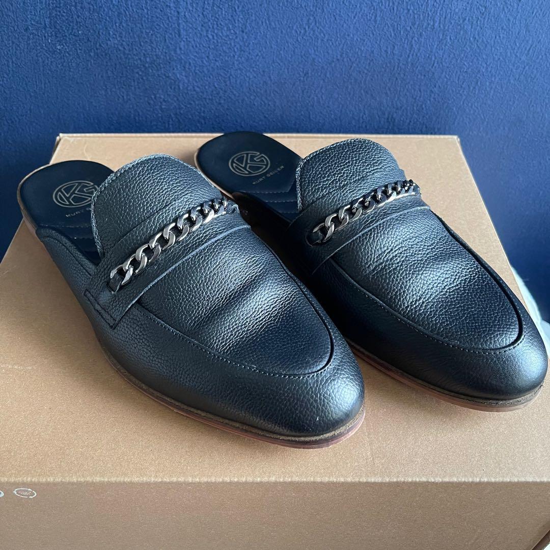 Kurt geiger backless loafers deals