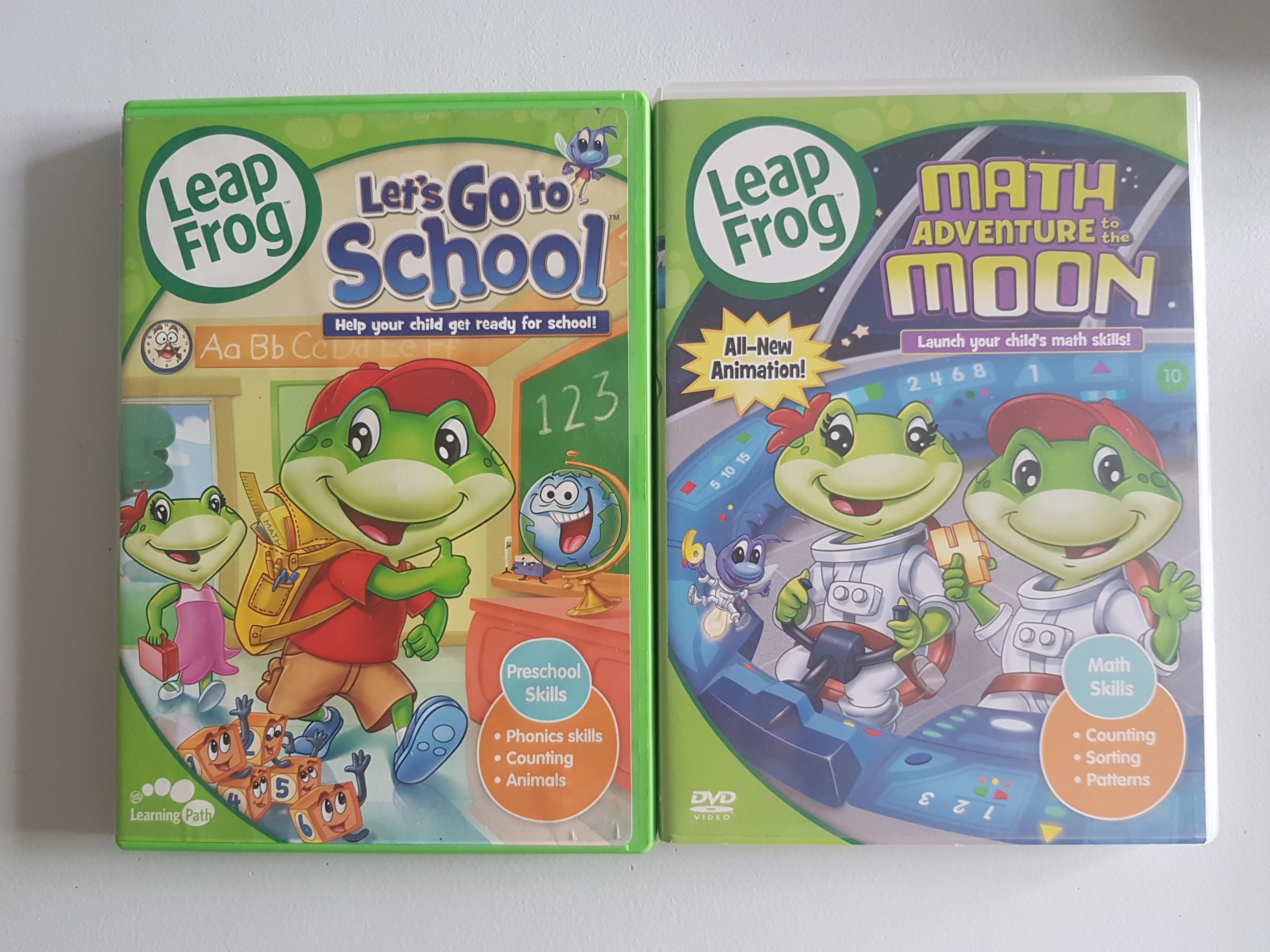 Leap Frog DVDs, Hobbies & Toys, Music & Media, CDs & DVDs on Carousell