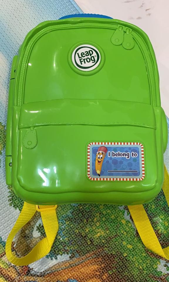 used good condition Leap Frog back pack bag for a Leap Pad 