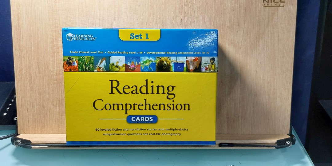 learning resources reading comprehension