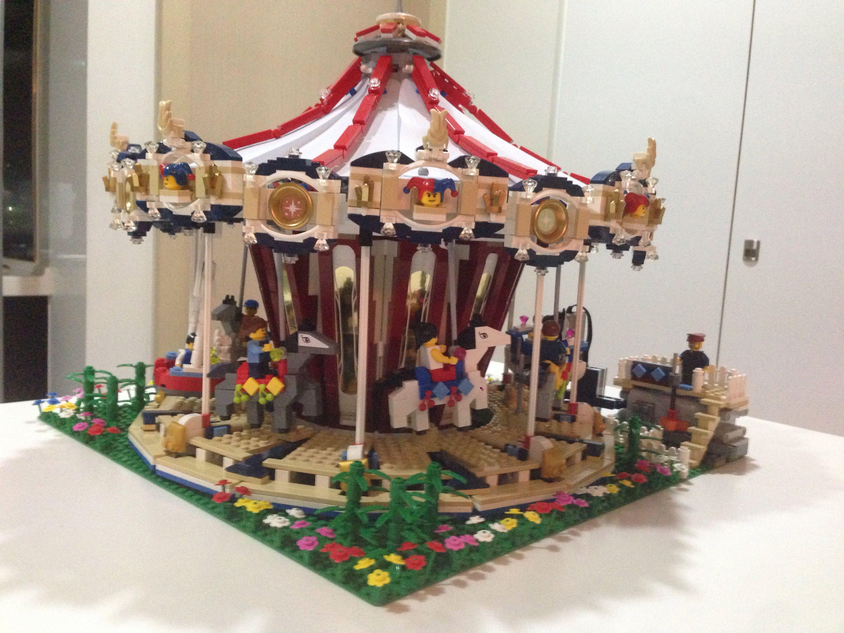 Lego Creator 10196 Grand Carousel Display Box), Hobbies & Toys, Toys & Games on Carousell
