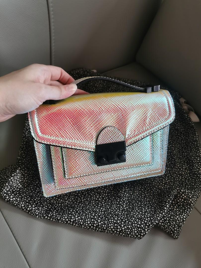 Loeffler randall mini rider leather crossbody bag shop