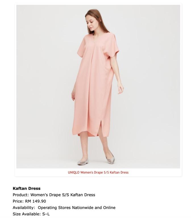 Uniqlo kaftan dress Clearance