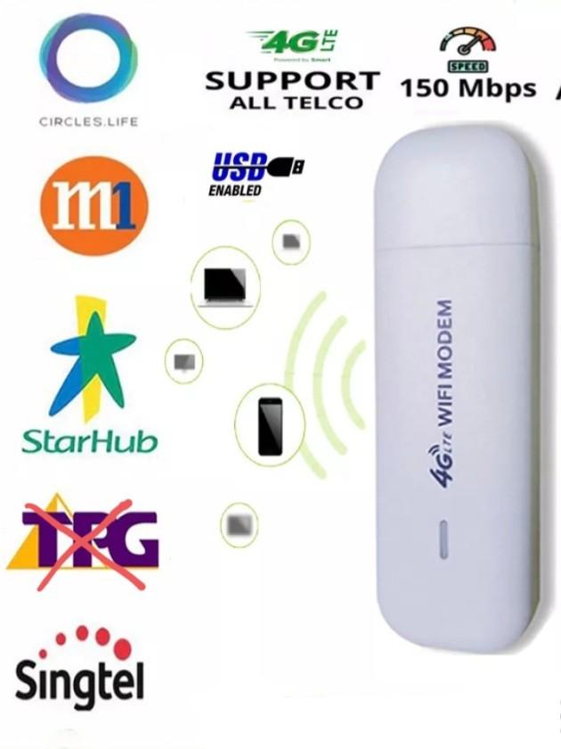 LTE 4G USB Modem with WiFi Hotspot, Computers & Tech, Laptops