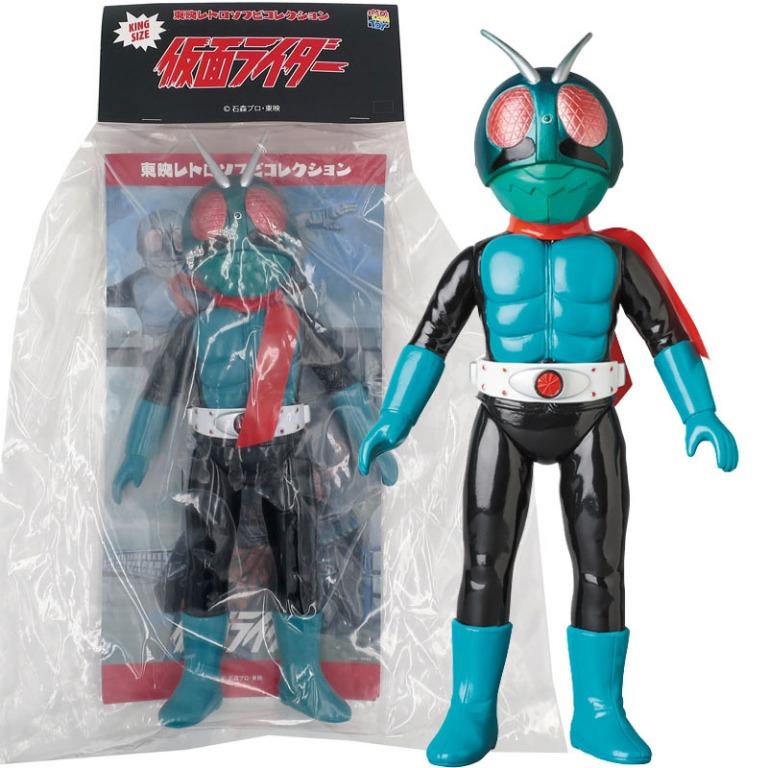 Medicom Toy ソフビ[搪膠軟膠大膠35cm 幪面超人舊1號] Medicom