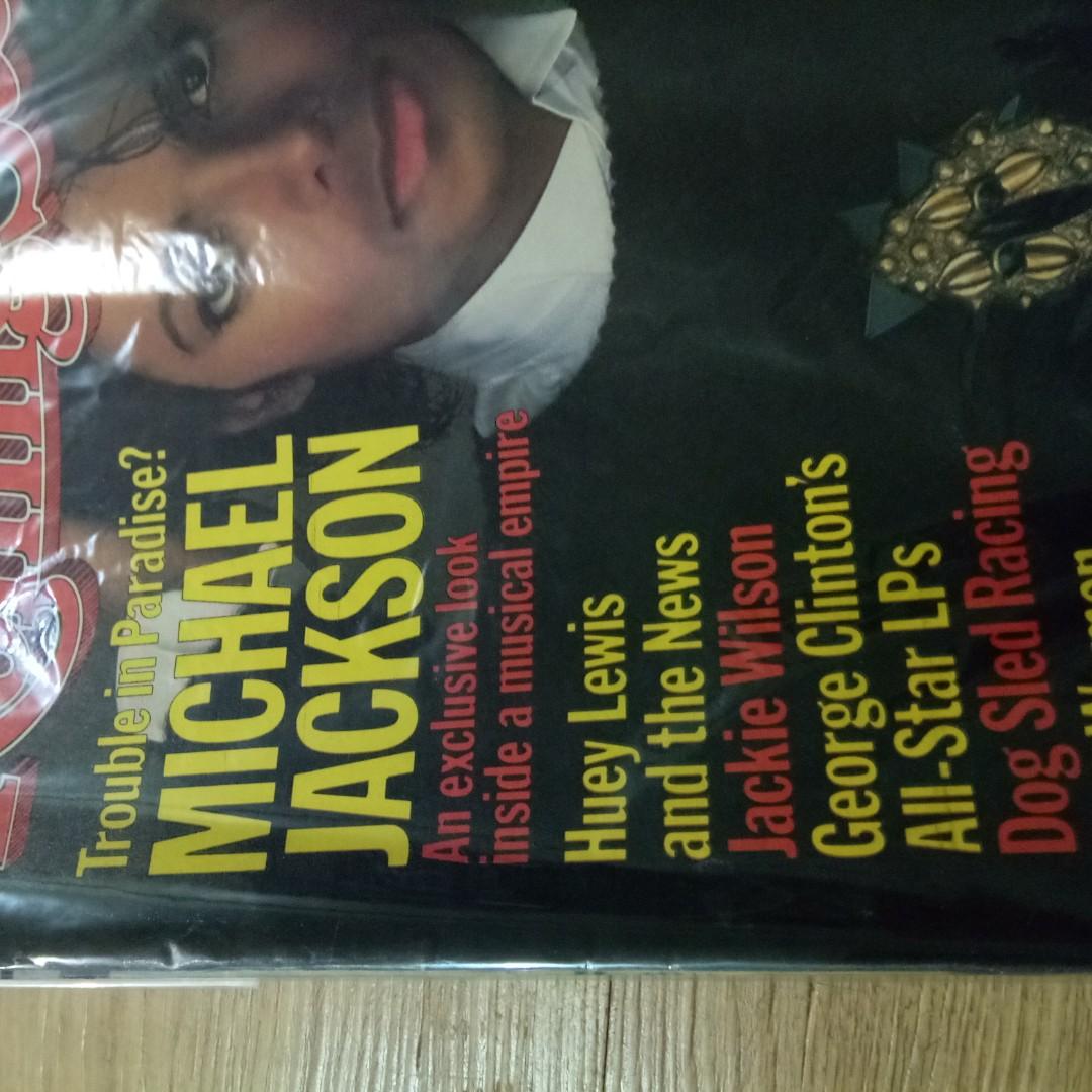 Michael Jackson - Rolling Stone Magazine March 1984 (Category: Magazines) located in Taguig. Submitted by garagesale_ph (Listing ID 1106712297, Image 3). Description: Vintage copy. Aged but otherwise in good condition..