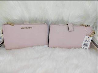 Mk Original Wallet pink blush