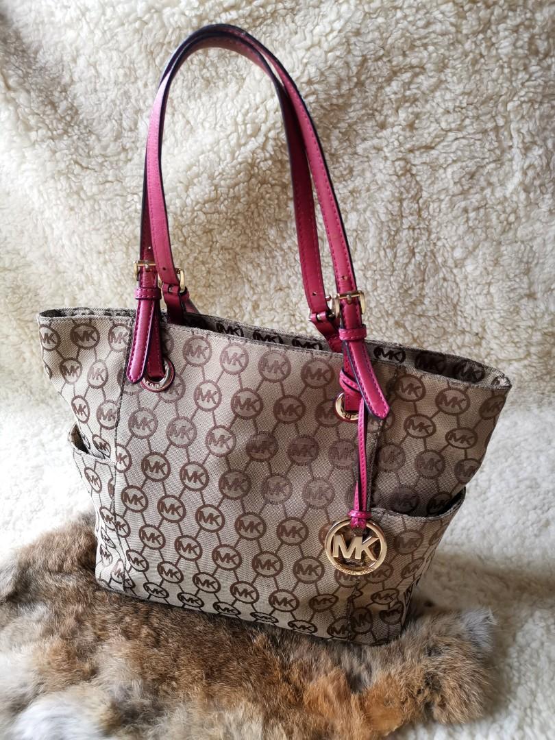 Authentic Michael Kors Monogram tote Bag Luxury Bags Wallets on Carousell
