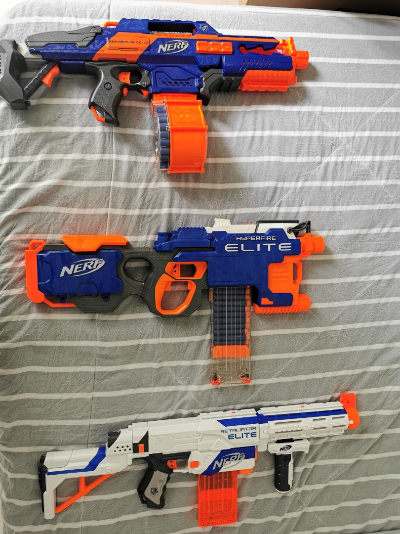 Nerf Bundle, Hobbies & Toys, Toys & Games on Carousell