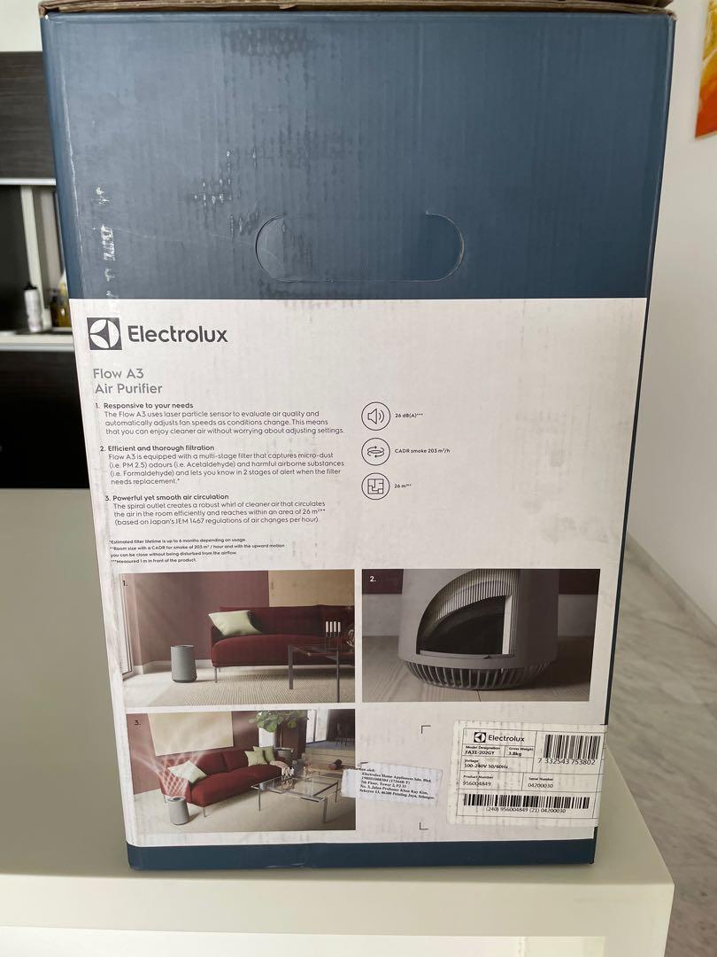 New Electrolux Flow A3 air purifier un want gift, TV & Home Appliances
